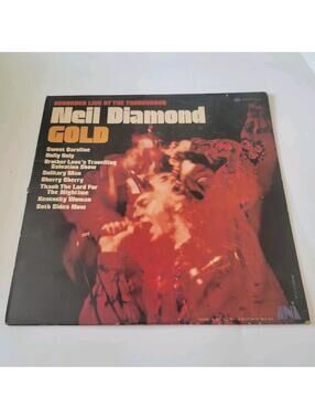 Neil Diamond Gold Recorded Live At The Troubadour Vinyl LP VG+